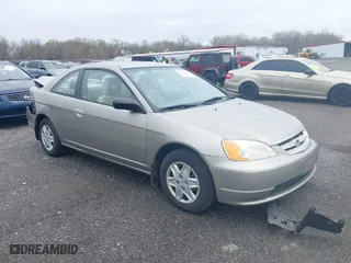 2003 Honda Civic LX with VIN 1HGEM22513L079083, listed as a IAAI auction lot 41951416 with 173,388 mi miles. Bid and sale history available at carsss.com. Image 1.