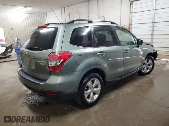 2014 Subaru Forester 2.5i Premium with VIN JF2SJAEC8EH476487, listed as a Copart auction lot 53958215 with 146,528 mi miles and Salvage Title. Bid and sale history available at carsss.com. Image 3.