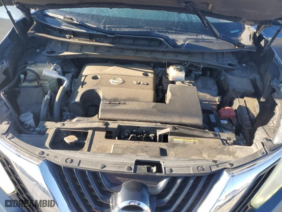 2015 Nissan Murano SL with VIN 5N1AZ2MG9FN253189, listed as a Copart auction lot 48157615 with 153,990 mi miles and Salvage Title. Bid and sale history available at carsss.com. Image 12.