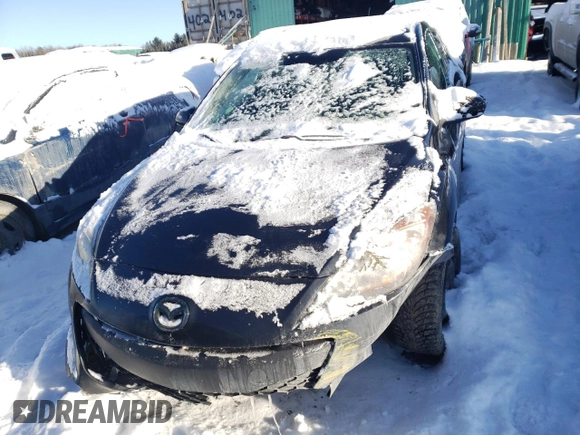 2013 Mazda 3 GX with VIN JM1BL1KF5D1768032, listed as a Copart auction lot 88045205 with 229,242 mi miles and Salvage Title. Bid and sale history available at carsss.com. Image 5.