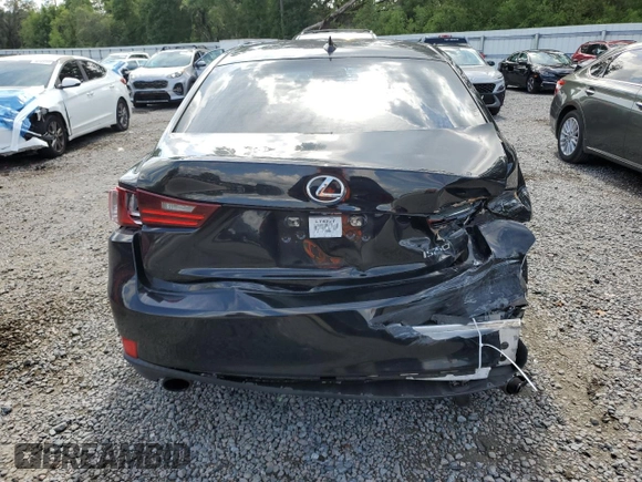 2015 Lexus IS 250 with VIN JTHBF1D21F5079200, listed as a Copart auction lot 56868975 with 108,035 mi miles and Salvage title. Bid and sale history available at DreamBid. Image 6.