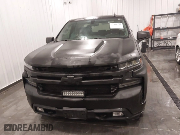 2021 Chevrolet Silverado 1500 RST with VIN 1GCRYEEDXMZ135111, listed as a IAAI auction lot 41398152 with 54,051 mi miles and . Bid and sale history available at DreamBid. Image 13.