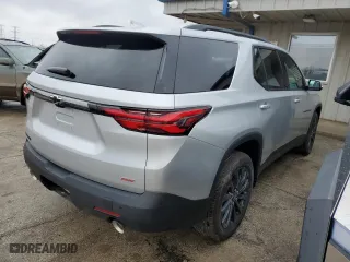 2022 Chevrolet Traverse RS with VIN 1GNERJKW0NJ101955, listed as a Copart auction lot 47887135 with 18,522 mi miles and Clean Title. Bid and sale history available at carsss.com. Image 3.