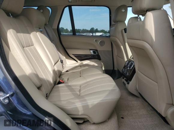 2016 Land Rover Range Rover HSE с VIN SALGS2PF6GA312478, выставлен на аукционе Copart как лот 54795465 с пробегом 50 248 миль миль и Списание • Salvage title. История ставок и продаж доступна на DreamBid. Изображение 10.