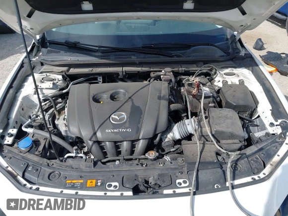 2019 Mazda 3 w/Select Pkg with VIN 3MZBPAAL7KM106686, listed as a IAAI auction lot 41955627 with 62,211 mi miles. Bid and sale history available at carsss.com. Image 10.