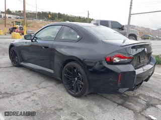 2023 BMW M2 with VIN 3MF13DM02P8D48974, listed as a IAAI auction lot 41471234 with 3,644 mi miles. Bid and sale history available at carsss.com. Image 3.