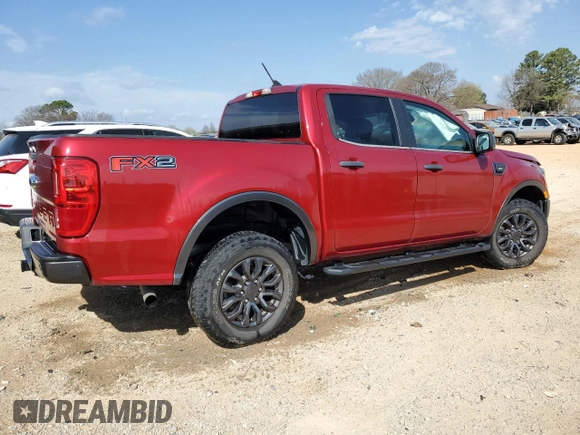 2020 Ford Ranger XL with VIN 1FTER4EH2LLA68823, listed as a Copart auction lot 48925145 with 45,752 mi miles and Salvage Title. Bid and sale history available at carsss.com. Image 3.