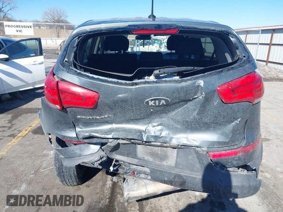 2014 Kia Sportage LX with VIN KNDPB3ACXE7549108, listed as a IAAI auction lot 41691441 with 145,315 mi miles and . Bid and sale history available at carsss.com. Image 16.