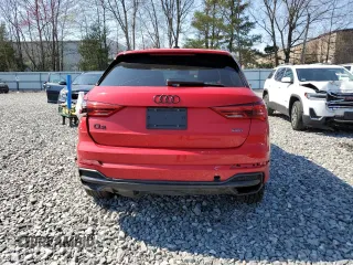 2022 Audi Q3 S line Premium Plus with VIN WA1EECF30N1031576, listed as a Copart auction lot 53605145 with 30,871 mi miles and Salvage title. Bid and sale history available at DreamBid. Image 6.