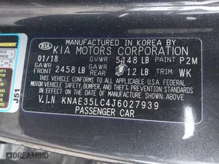 2018 Kia Stinger GT with VIN KNAE35LC4J6027939, listed as a IAAI auction lot 41790058 with 82,723 mi miles. Bid and sale history available at carsss.com. Image 9.