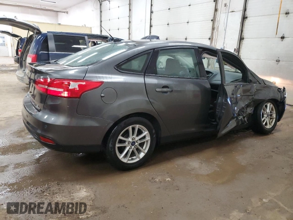 2016 Ford Focus SE with VIN 1FADP3F22GL208385, listed as a Copart auction lot 48466715 with 160,102 mi miles and Clean Title. Bid and sale history available at carsss.com. Image 3.