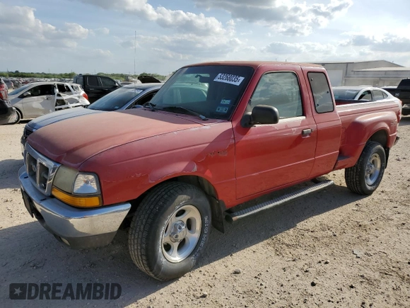 2000 Ford Ranger XL with VIN 1FTZR15V2YPB11238, listed as a Copart auction lot 53268035 with 154,107 mi miles and Clean Title. Bid and sale history available at DreamBid. Image 1.