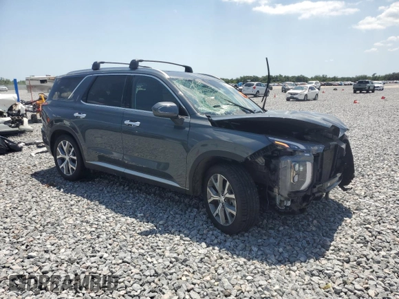2022 Hyundai Palisade SEL z VIN KM8R3DHE2NU391329, wystawiony jako Copart lot #56842765 z przebiegiem 60 436 mil mil oraz Szkoda całkowita • Salvage title. Historia ofert i sprzedaży dostępna na DreamBid. Obrazek 4.