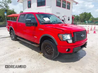 2012 Ford F-150 XL with VIN 1FTFW1ET3CFB00693, listed as a IAAI auction lot 42445122 with 53,513 mi miles and . Bid and sale history available at DreamBid. Image 1.