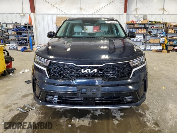 2023 Kia Sorento EX with VIN KNDRHDLG8P5228051, listed as a Copart auction lot 57445865 with 11,770 mi miles and Salvage title. Bid and sale history available at DreamBid. Image 5.