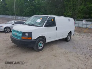 2005 Chevrolet Express Cargo z VIN 1GCGG25V451145263, wystawiony jako IAAI lot #42093657 z przebiegiem Nie podano mil oraz . Historia ofert i sprzedaży dostępna na DreamBid. Obrazek 2.