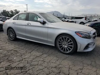 2021 Mercedes-Benz C 300 with VIN W1KWF8DB5MR630526, listed as a Copart auction lot 65185895 with 120,452 mi miles and Clean title. Bid and sale history available at DreamBid. Image 4.