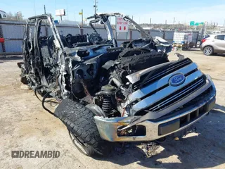 2019 Ford F-150 XL with VIN 1FTFW1E17KFB76656, listed as a IAAI auction lot 41822562 with 1 mi miles. Bid and sale history available at carsss.com. Image 1.