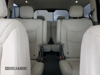 2024 Cadillac XT6 FWD Premium Luxury with VIN 1GYKPCRS1RZ700168, listed as a Copart auction lot 59327055 with 21,001 mi miles and Salvage title. Bid and sale history available at DreamBid. Image 10.