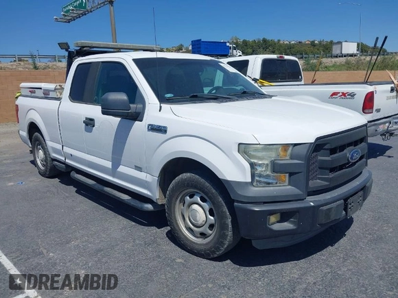 2016 Ford F-150 XL with VIN 1FTEX1CP4GKE79103, listed as a IAAI auction lot 41783938 with 133,297 mi miles and . Bid and sale history available at carsss.com. Image 1.