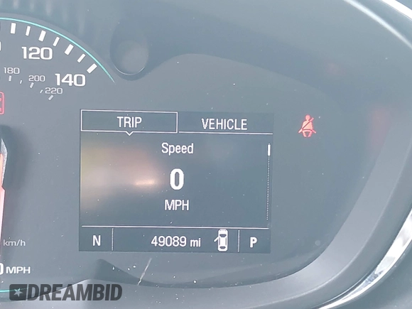 2020 Chevrolet Trax LS with VIN KL7CJNSB8LB016636, listed as a IAAI auction lot 40073176 with 49,089 mi miles. Bid and sale history available at carsss.com. Image 15.