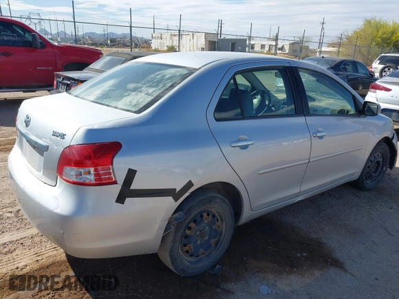 2008 Toyota Yaris with VIN JTDBT903384030967, listed as a IAAI auction lot 41922521 with 211,372 mi miles. Bid and sale history available at carsss.com. Image 4.