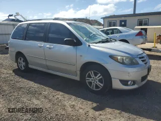 2006 Mazda MPV LX z VIN JM3LW28A060563098, wystawiony jako Copart lot #81003254 z przebiegiem 121 191 mil mil oraz Czysty tytuł • Clean title. Historia ofert i sprzedaży dostępna na DreamBid. Obrazek 4.