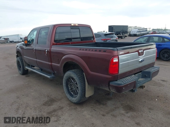 2016 Ford F-250 Lariat with VIN 1FT7W2B6XGEA22109, listed as a IAAI auction lot 42509996 with 104,541 mi miles and . Bid and sale history available at DreamBid. Image 3.