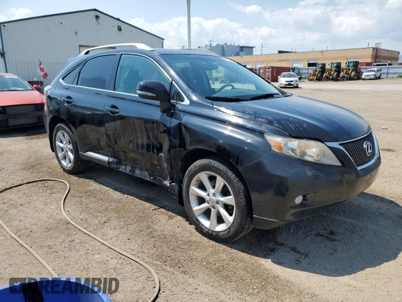 2010 Lexus RX 350 with VIN 2T2BK1BAXAC025909, listed as a Copart auction lot 62785625 with 225,794 mi miles and Clean title. Bid and sale history available at DreamBid. Image 4.