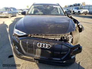 2021 Audi e-tron Premium with VIN WA1AAAGE8MB037438, listed as a Copart auction lot 38780393 with 24,123 mi miles. Bid and sale history available at carsss.com. Image 5.