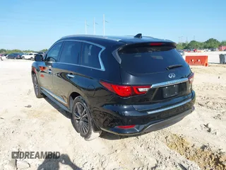 2020 Infiniti QX60 Pure with VIN 5N1DL0MN4LC539573, listed as a IAAI auction lot 42010032 with 104,507 mi miles and . Bid and sale history available at DreamBid. Image 3.