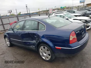 2005 Volkswagen Passat GLS with VIN WVWAD63B15E082758, listed as a IAAI auction lot 41952194 with 163,416 mi miles and . Bid and sale history available at DreamBid. Image 14.