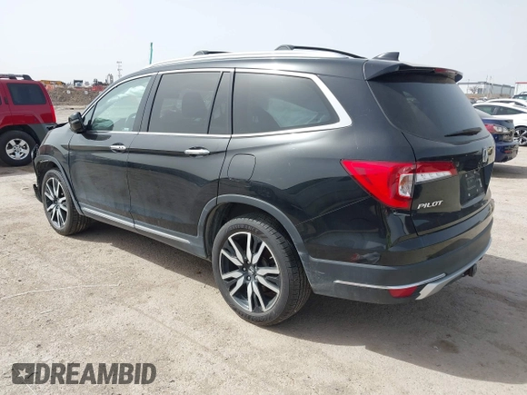 2020 Honda Pilot Touring 8-Passenger with VIN 5FNYF6H91LB003552, listed as a IAAI auction lot 41743685 with 76,725 mi miles and . Bid and sale history available at DreamBid. Image 3.