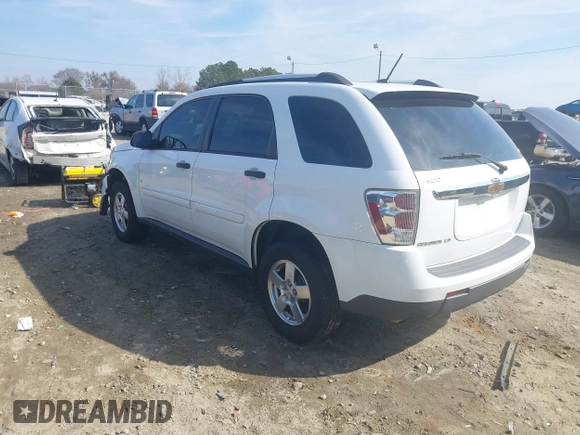 2007 Chevrolet Equinox LS with VIN 2CNDL13F876099694, listed as a IAAI auction lot 41503664 with 116,165 mi miles. Bid and sale history available at carsss.com. Image 3.
