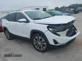 2020 GMC Terrain SLT with VIN 3GKALPEV9LL250292, listed as a IAAI auction lot 41454214 with 93,233 mi miles. Bid and sale history available at carsss.com. Image 1.