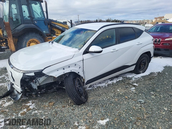 2024 Hyundai Kona SEL with VIN KM8HC3A62RU015860, listed as a Copart auction lot 48747745 with Not Provided miles and Salvage Title. Bid and sale history available at DreamBid. Image 1.