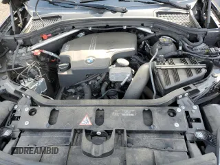 2015 BMW X3 sDrive28i with VIN 5UXWZ7C51F0M82811, listed as a Copart auction lot 49705265 with 65,816 mi miles and Salvage Title. Bid and sale history available at DreamBid. Image 12.