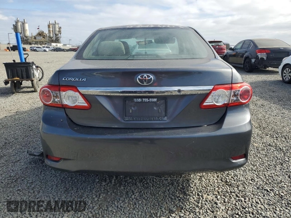 2013 Toyota Corolla L with VIN 2T1BU4EEXDC980826, listed as a Copart auction lot 53406755 with 302,805 mi miles and Clean Title. Bid and sale history available at carsss.com. Image 6.