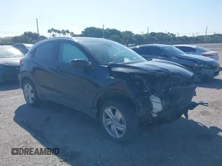 2019 Honda HR-V EX with VIN 3CZRU5H57KM711018, listed as a IAAI auction lot 41804535 with 72,096 mi miles. Bid and sale history available at carsss.com. Image 1.