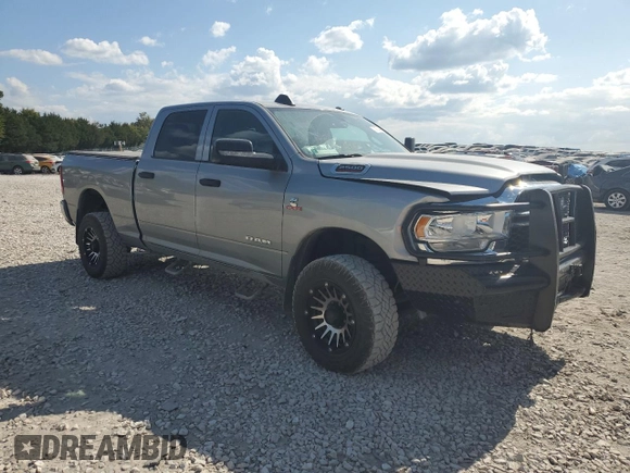 2021 Ram 2500 Tradesman with VIN 3C6UR5CL1MG629379, listed as a Copart auction lot 71457444 with 47,055 mi miles and Salvage Title. Bid and sale history available at carsss.com. Image 4.