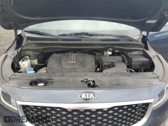 2015 Kia Sedona LX with VIN KNDMB5C19F6031606, listed as a Copart auction lot 51302835 with 96,356 mi miles and Salvage Title. Bid and sale history available at DreamBid. Image 13.