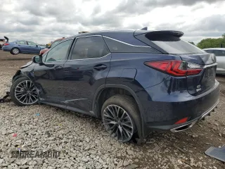 2021 Lexus RX 350 F Sport with VIN 2T2SZMDA1MC296579, listed as a Copart auction lot 57961715 with 40,336 mi miles and Salvage title. Bid and sale history available at DreamBid. Image 2.
