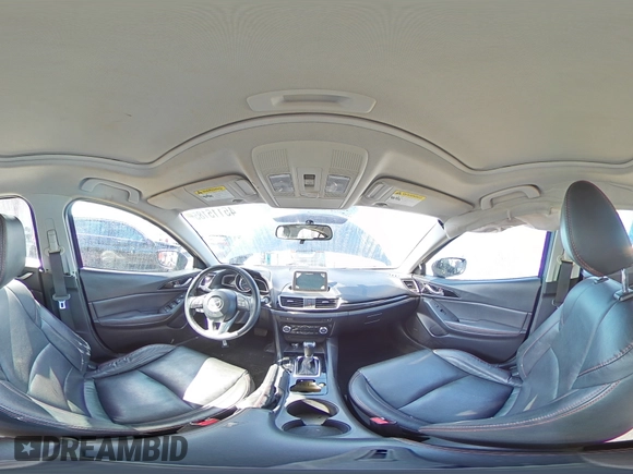 2014 Mazda 3 i Grand Touring with VIN 3MZBM1W74EM118139, listed as a Copart auction lot 45115185 with Not Provided miles and Salvage Title. Bid and sale history available at carsss.com. Image 14.