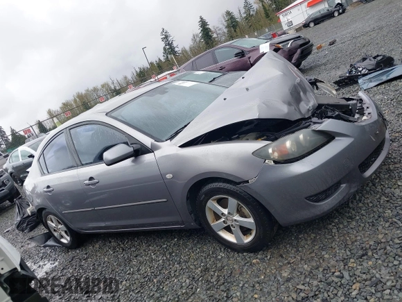 2005 Mazda 3 i with VIN JM1BK12F551282146, listed as a IAAI auction lot 41980284 with 220,345 mi miles and . Bid and sale history available at DreamBid. Image 14.