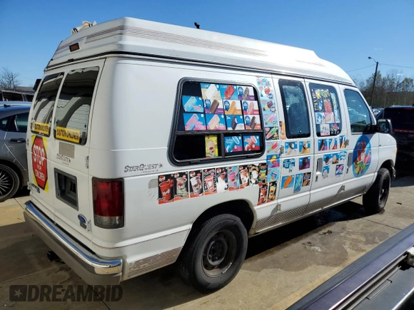 1996 Ford Econoline Cargo z VIN 1FDEE14HXTHA20688, wystawiony jako Copart lot #80077294 z przebiegiem 216 001 mil mil oraz Nie do naprawy • Non repairable. Historia ofert i sprzedaży dostępna na DreamBid. Obrazek 3.