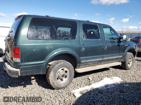 2003 Ford Excursion Limited z VIN 1FMNU43SX3EB56273, wystawiony jako Copart lot #45212465 z przebiegiem Nie podano mil oraz Szkody całkowita. Historia ofert i sprzedaży dostępna na DreamBid. Obrazek 3.