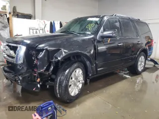 2011 Ford Expedition Limited with VIN 1FMJU1K50BEF42059, listed as a Copart auction lot 42000825 with 132,395 mi miles and Non repairable. Bid and sale history available at DreamBid. Image 1.