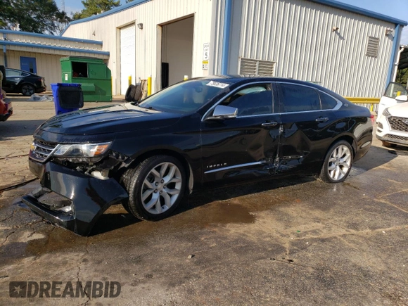 2016 Chevrolet Impala with VIN 2G1135SA8G9105747, listed as a Copart auction lot 75636714 with 151,602 mi miles and Salvage Title. Bid and sale history available at DreamBid. Image 1.