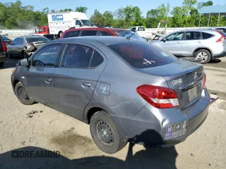2017 Mitsubishi Mirage ES z VIN ML32F3FJ9HHF18233, wystawiony jako Copart lot #53321864 z przebiegiem 93 213 mil mil oraz Szkody całkowita. Historia ofert i sprzedaży dostępna na DreamBid. Obrazek 2.