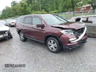 2016 Honda Pilot EX-L z VIN 5FNYF6H56GB085958, wystawiony jako IAAI lot #42254971 z przebiegiem 171 083 mil mil oraz . Historia ofert i sprzedaży dostępna na DreamBid. Obrazek 1.